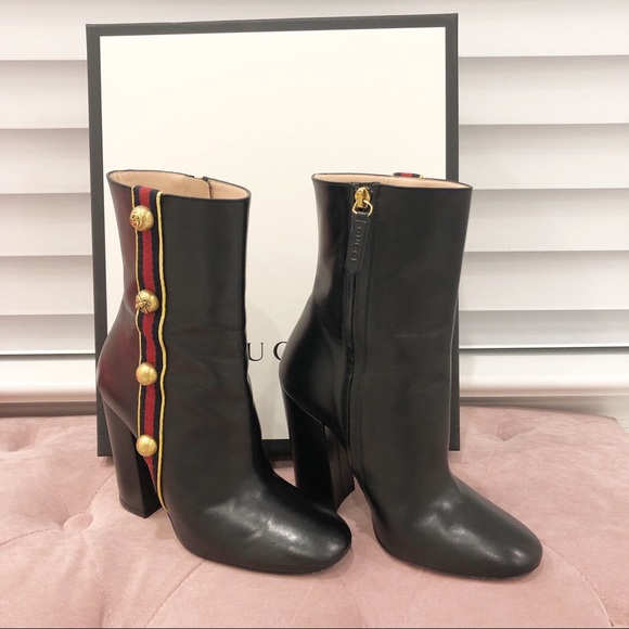 Gucci Shoes - Gucci Carly Malaga Boots SZ 36